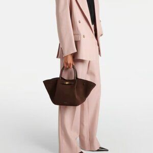 DeMellier New York Midi suede tote bag